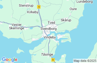 Map of Svendborg