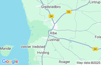 Map of Ribe
