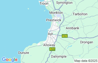 Map of Ayr