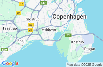 Map of Hvidovre