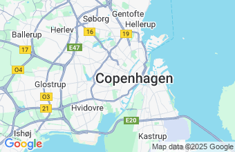 Map of Frederiksberg