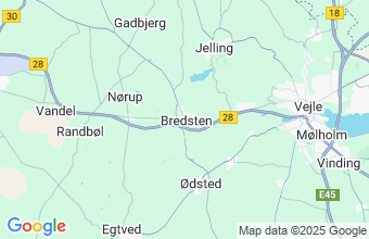 Map of Bredsten