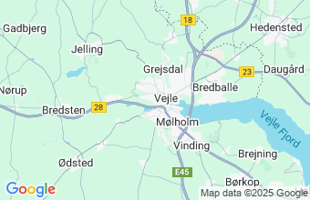 Map of Vejle