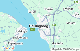 Map of Helsingborg