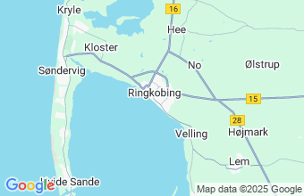 Map of Ringkobing