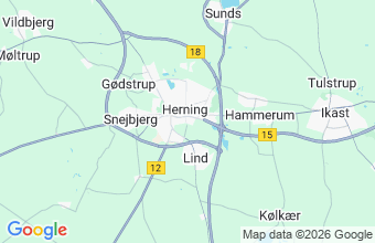Map of Herning