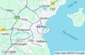 Map of Aarhus