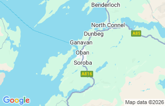 Map of Oban