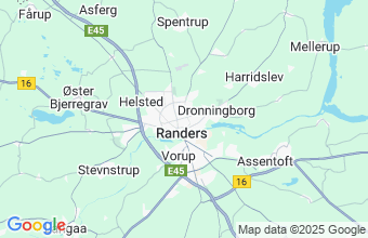 Map of Randers