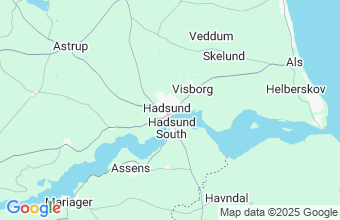 Map of Hadsund