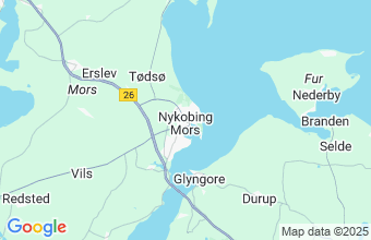 Map of Nykobing Mors