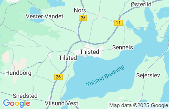 Map of Thisted
