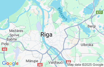 Map of Riga