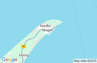 Map of Skagen