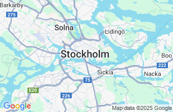 Map of Stockholm