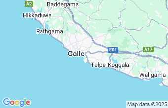 Map of Galle