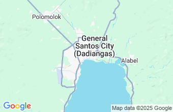 Map of General Santos City
