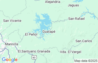 Map of Guatape
