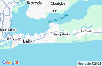 Map of Lekki