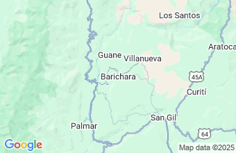 Map of Barichara