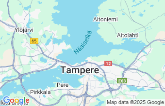 Map of Tampere