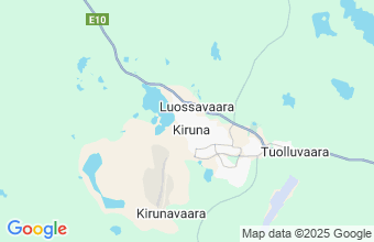 Map of Kiruna