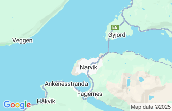 Map of Narvik