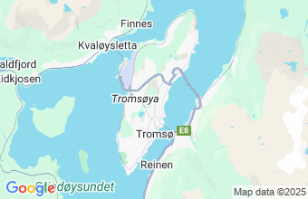 Map of Tromso