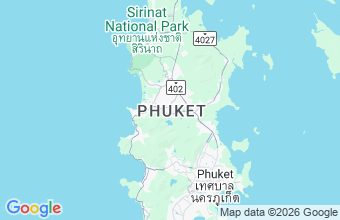 Map of Cherengtalay - Phuket