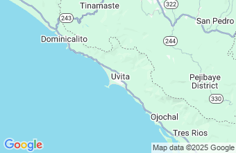 Map of Uvita
