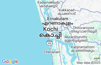 Map of Kochi